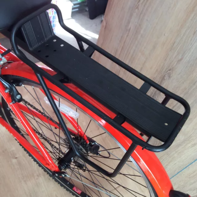 Cycle Rack With Pannier Bags Black Rack Quick Release