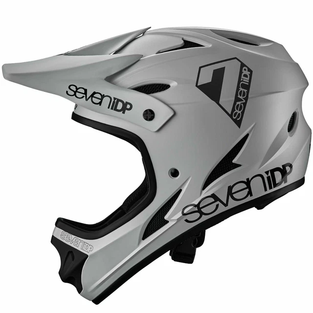 7Idp M1 Vollgesicht Mountainbike/Bmx/Enduro/Ebike Helm Grau Jugend Medium++Verkauf 2