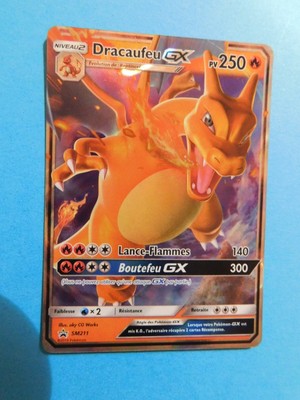 Carte Pokémon - DRACAUFEU GX SM 211 / ⭐ 2019 Promo Destinée Occultes FR  NEUF