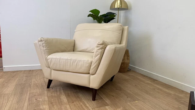 SOFOLOGY FELLINI LEATHER Chair Hampshire Cream PicClick UK