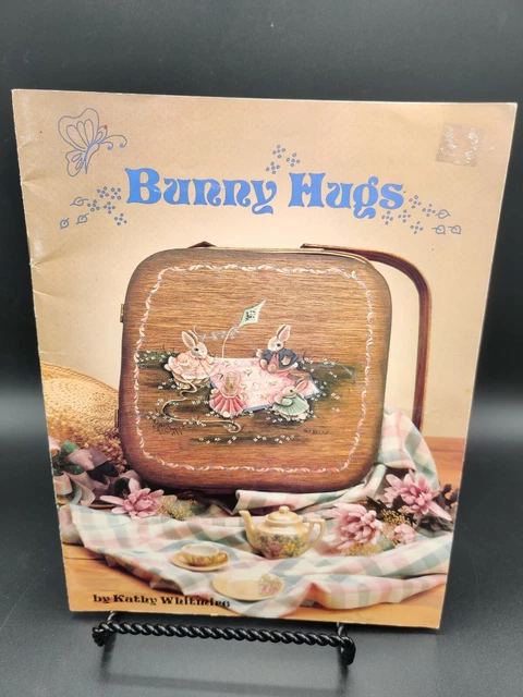Libro de pintura Bunny Hugs, de Kathy Whitmire Tole (1988)