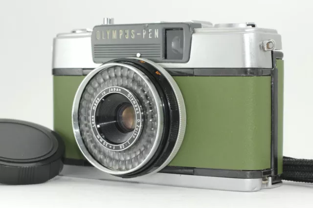 Olympus Pen EES-2 EES2 Green [N MINT] Half Frame Film Camera Meter Works JAPAN