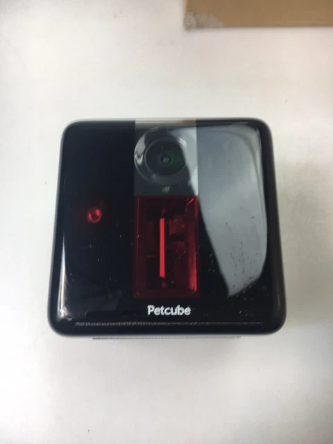 Cámara para mascotas Petcube Play con juguete láser interactivo HD 1080p video audio bidireccional