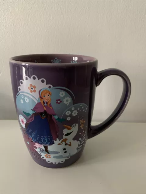 Disney Store Frozen Anna Ceramic Latte Coffee Mug Cup Collectible Gift