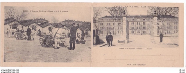CPA Nimes, Caserne du 19me Regiment d´Artillerie | UK