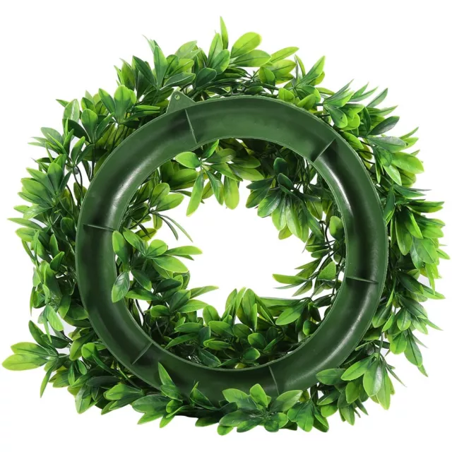 45cm Door Hanging Wall Window Flower Green Leaf Wreath Home Wedding Party UK