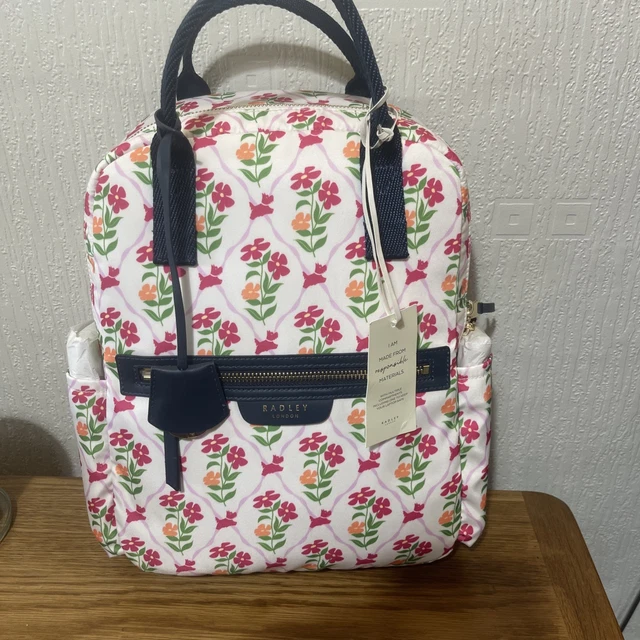 RADLEY FINSBURY PARK Carousel Floral Medium Backpack With Laptop