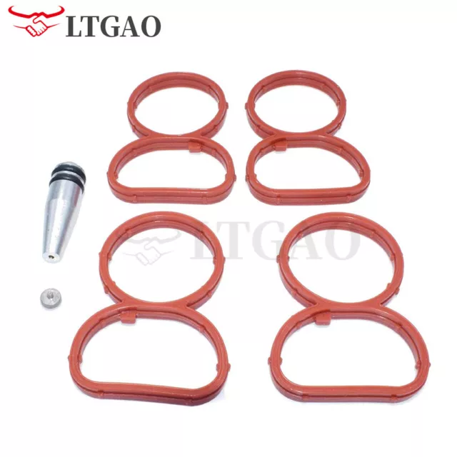 Swirl Flap Flaps Plug Blank Repair Set Replacement Gasket for BMW N47 N47S 2.0 D