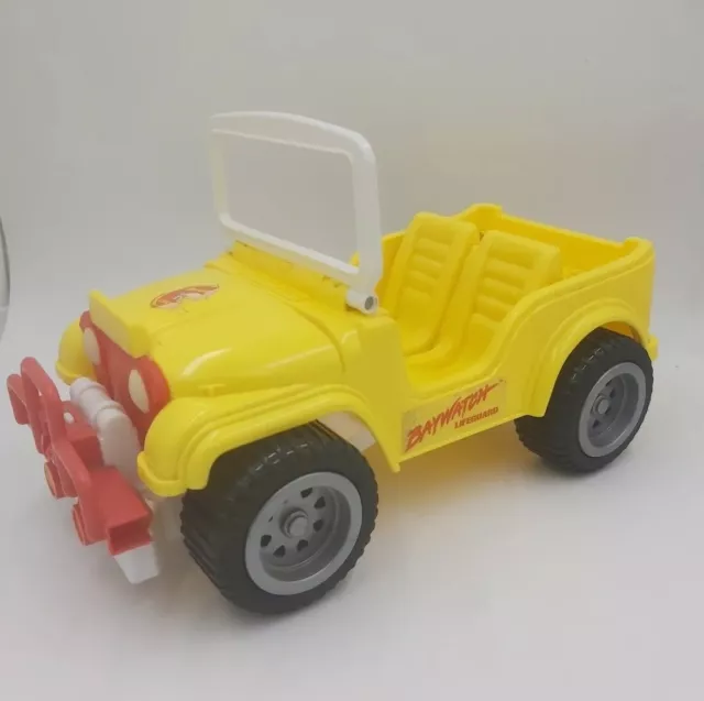 Vintage Barbie Baywatch Lifeguard Rescue Jeep Vehicle 1987 Mattel