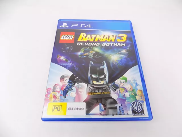 Mint Disc Playstation 4 Ps4 LEGO Batman 3: Beyond Gotham Free Postage
