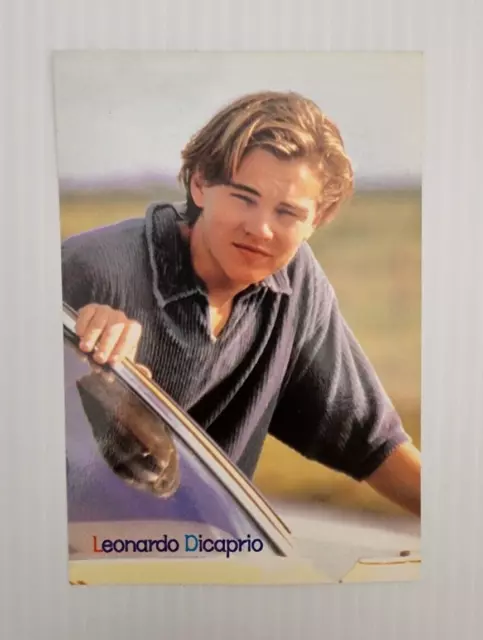 Leonardo Dicaprio Romeo + Juliet Screen Post Card, Vintage 1990s RARE