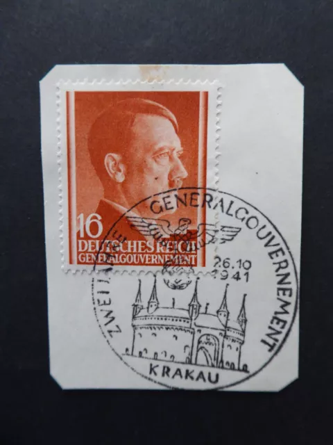 Deutsches Reich - Generalgouvernement / Krakau, Sonderstempel auf Mi.76