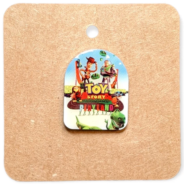 TOY STORY PLAYLAND Disney Carrefour Pin Woody Buzz Slinky Dog Rex 