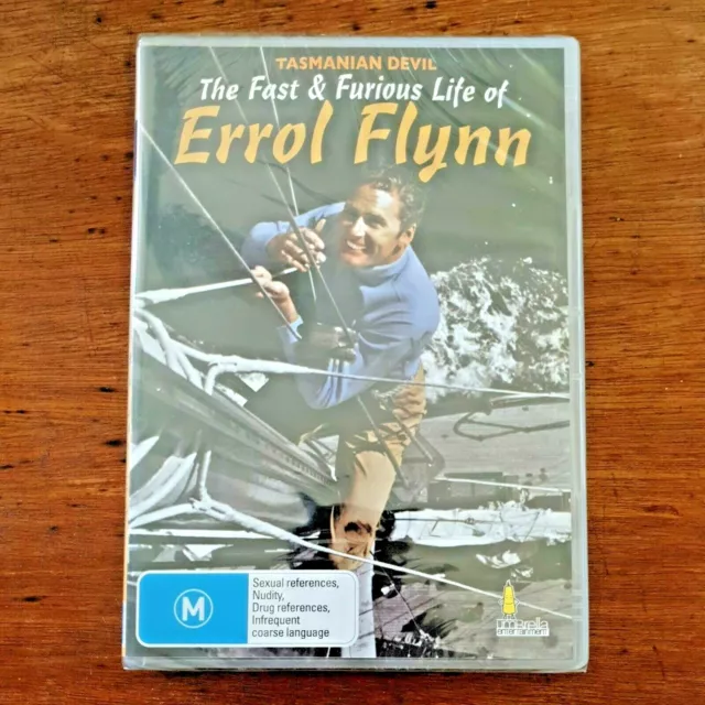 TASMANIAN DEVIL THE Fast And Furious Life Of Errol Flynn DVD BRAND NEW