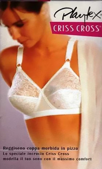 REGGISENO PLAYTEX ART. 185 Criss Cross Coppa D Non Imbottito Coppe