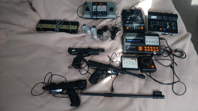 vintage video game consoles & accessories 1970s 1980 70s 80s joblot job lot