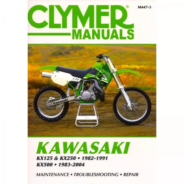Kawasaki KX125 KX250 KX500 1982-2004 Cross Reparaturhandbuch Clymer