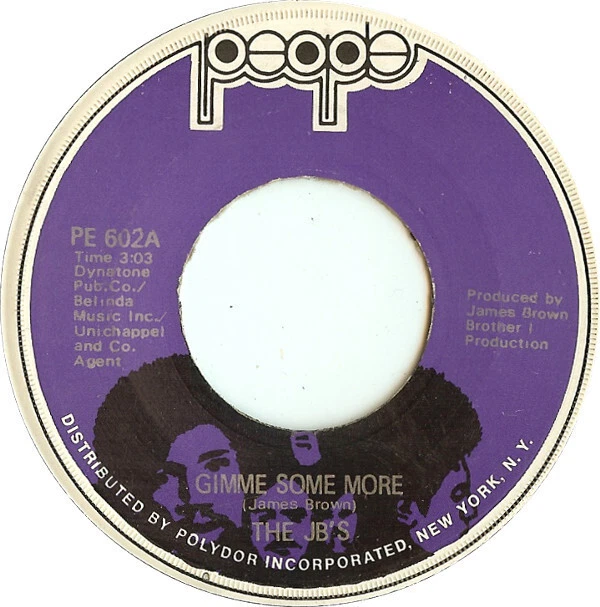 THE J.B.'S GIMME Some More - 45T x 1 EUR 15,00 - PicClick FR