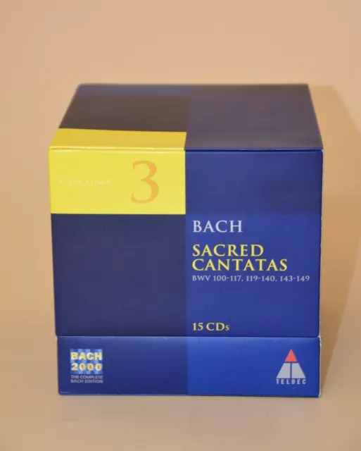 BACH 2000 - Bach Sacred Cantatas - Vol. 3 - 15 CD's 3