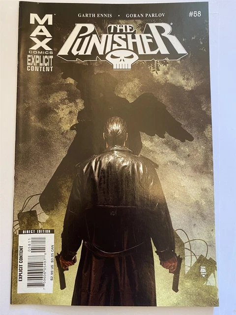 THE PUNISHER #58 Garth Ennis Marvel MAX Comics 2008 NM