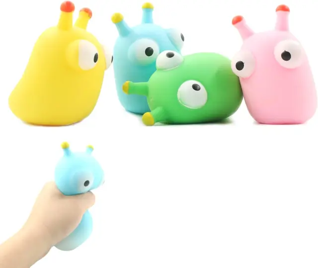 4 piezas juguetes para aliviar el estrés, bolas de estrés para adultos y niños, juguetes Squishys para P