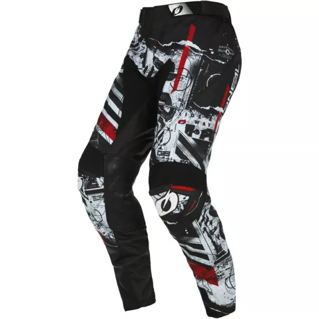 NEW Oneal MX Mayhem Scarz Black/White Dirt Bike Pants