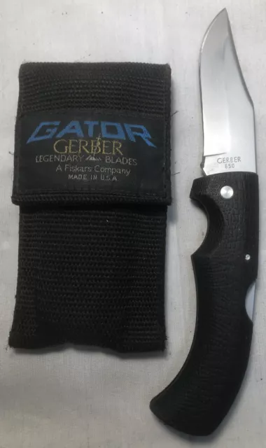 GERBER 650 Lockback Folding Pocket Knife MADE IN USA