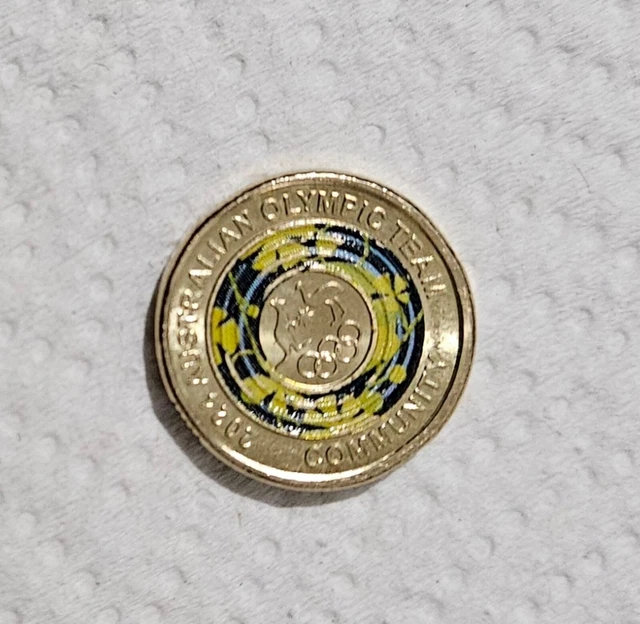 2024 AUSTRALIAN OLYMPIC Team 2 Coin 5,000.00 PicClick AU
