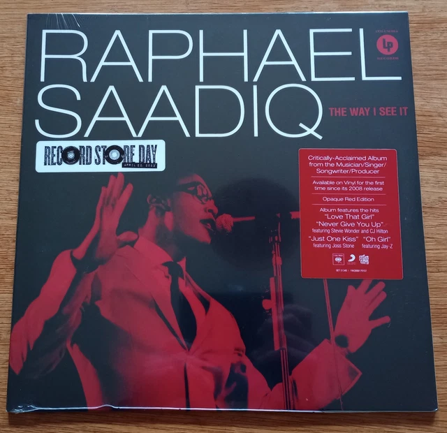 RAPHAEL SAADIQ WAY I レコード SEE IT 洋楽 | boravacinar.com.br