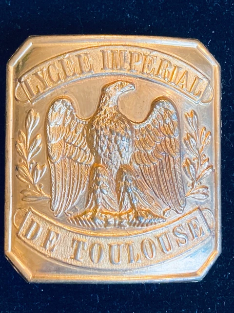 boucle de ceinturon d officier de l artillerie française 2 empire Doré boucle de ceinturon d officier de l artillerie française 2 empire Doré