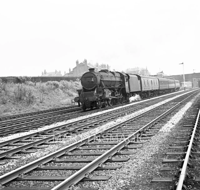 M2145- 60X60MM RAILWAY Negative 44803 5MT 4-6-0 Hindley North 1100 ...