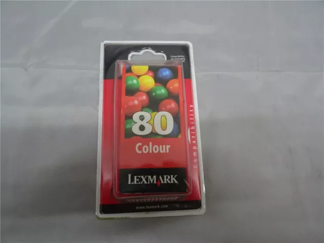 Original Lexmark 12A1980E / 80 Tintenpatrone color