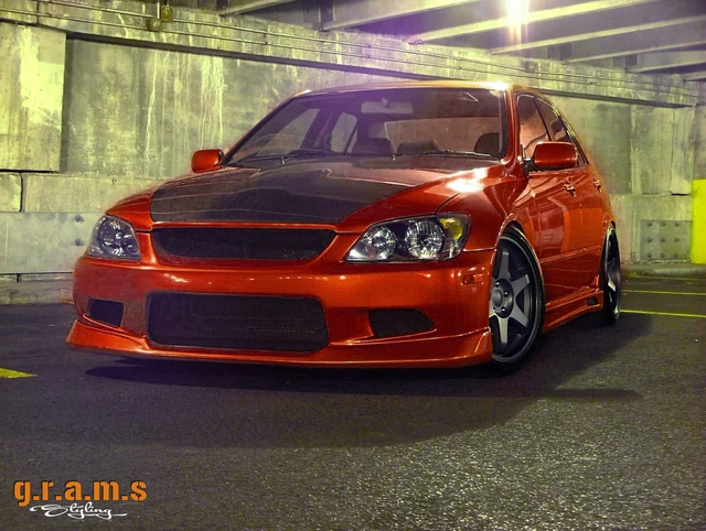 IS200 IS300 Altezza C-West Style Front Bumper for Body Kit, Drift v8