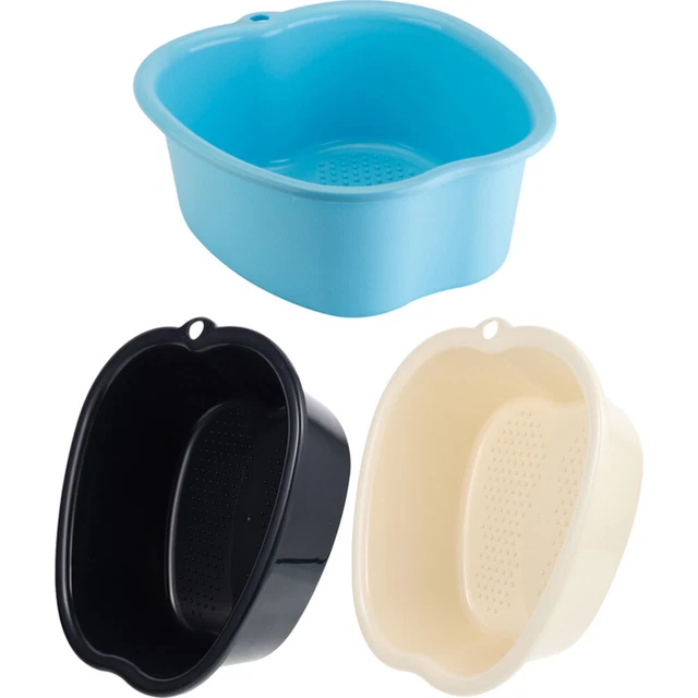3PCS Fußbadeeimer Haushalt Fußmassage Wascheimer für Zuhause