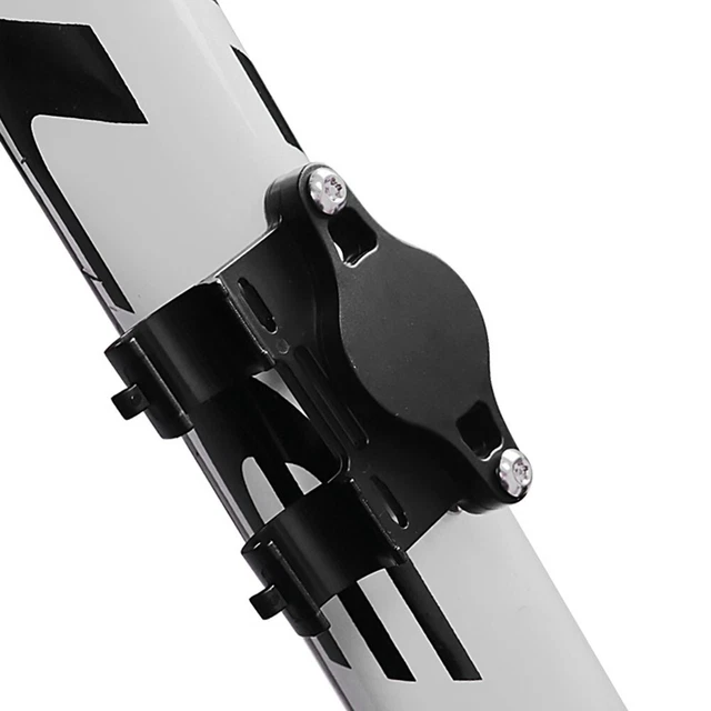 Support Vélo Caché Pour Airtag - Fourche Avant - Aluminium + Plastique Noir