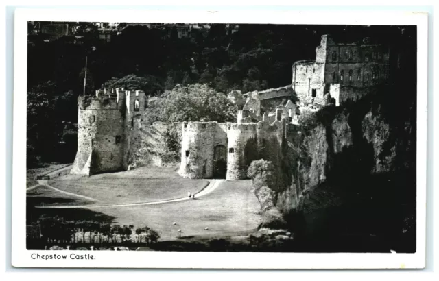 Postcard Chepstow Castle Monmouthshire Wales