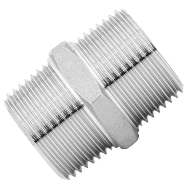 1 Pz Doccia Tubo Prolunga G1/2 Cromo Ottone Lunghezza Prolunga Doccia Connettore