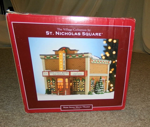 ST. NICHOLAS SQUARE The Village Collection Illuminated Main Street