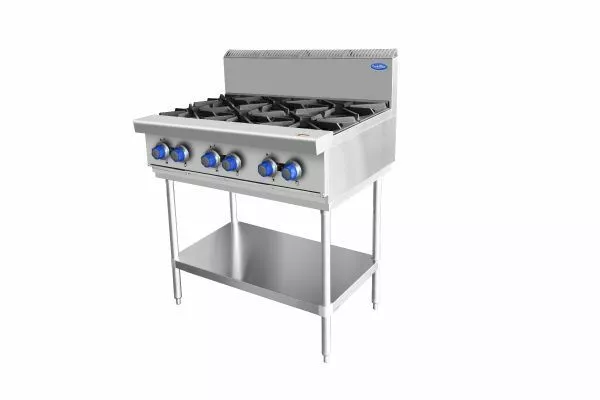 Cookrite 6 Burner Cook Top Ng At80G6B-F Ng