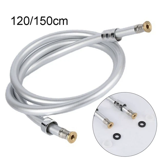 Tbest Tuyau Régulateur De Plongée PVC 90 Cm, En Alliage D'aluminium, Pour Mesure De Pression Moyenne Et Compatibilité Avancée