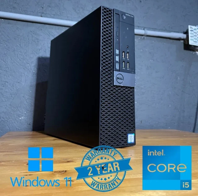 Dell OptiPlex 7040 SFF Core i5-6500 3.6GHz 16GB RAM AMD R5-340 WIN 11 Pro 256GB