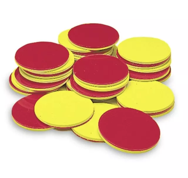 300+ Learning Resources Two-Color Counters, Red/ Yellow