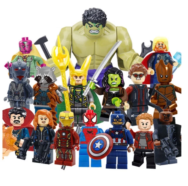 MINIFIGURAS DE SUPERHÉROES Lego MARVEL ELIGE TU FIGURA