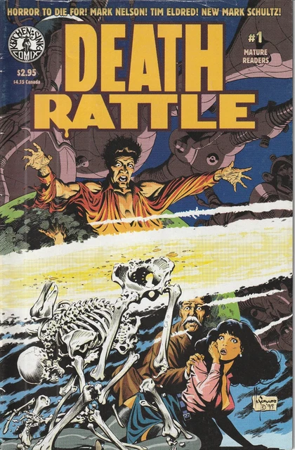 "Death Rattle" Volume 3, Number 1, 1995: Kitchen Sink Comix comic book, VG