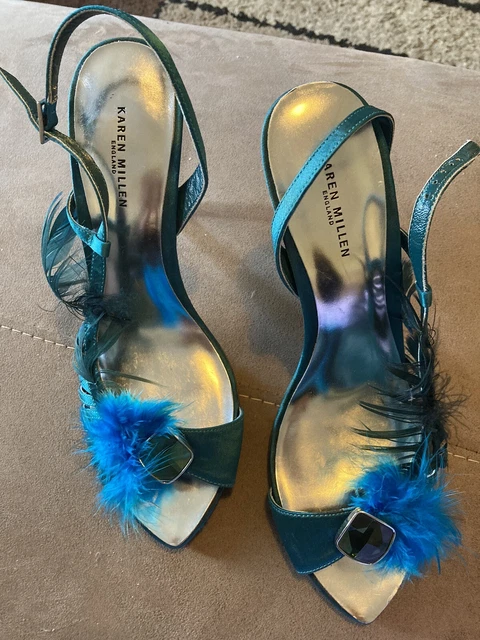 Karen millen on sale blue sandals