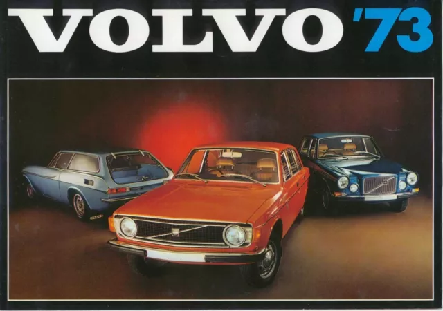 Volvo Range 144 145 164 1800 ES 1972-73 Original UK Sales Brochure No RSP/PV 710