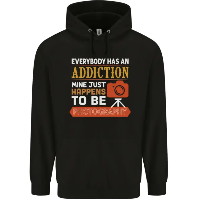 Photography Addiction Funny Photographer Childrens Kids Hoodie