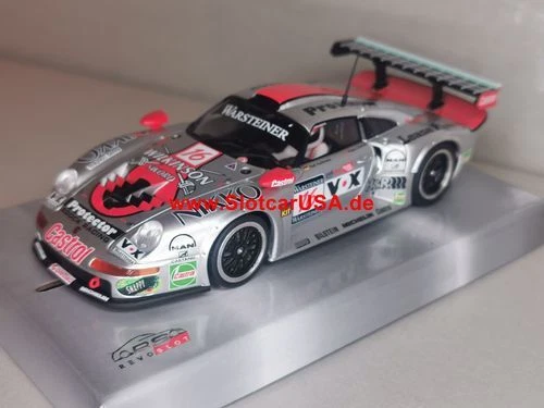 Slot Car Revoslot Porsche 911 GT1 Roock Racing N°16 – échelle 1/32
