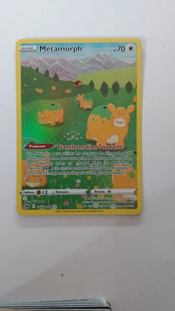 Carte Pokémon Metamorph GG22/GG70 EB12.5 Epée & Bouclier Zenith Suprême