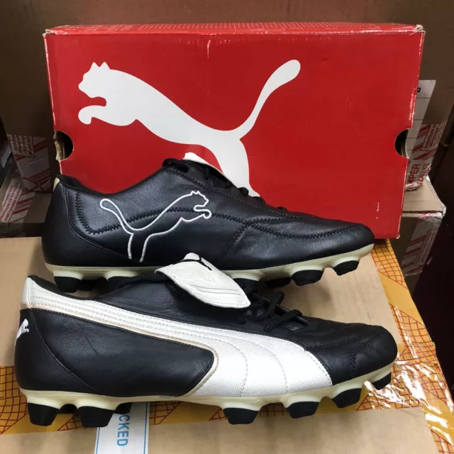 Puma King Exec i FG K-Leather Soccer Cleats Black size 11 3